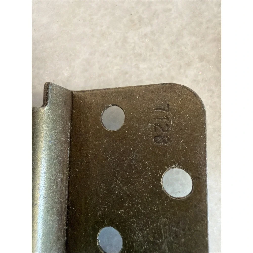 Lot of 8 Vintage Brass Cabinet Hinges GWB001